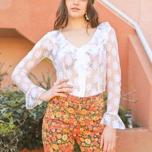 Miracle Eye - Daisy Lace Blouse (M)